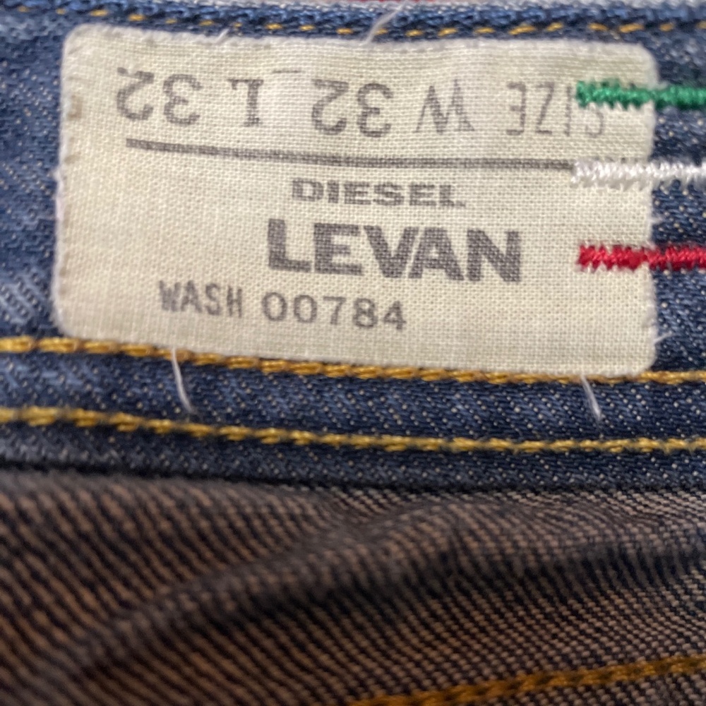 Diesel jeans 32/32 vintage authentic rare 2005 ITALY 🇮🇹 made - Picture 2 of 16